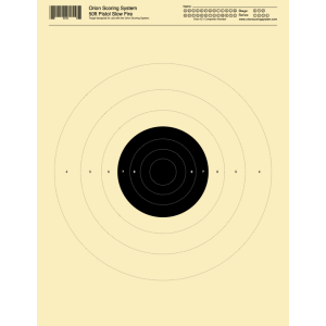 50ft Conventional Pistol Slow Fire 1 Bull Target