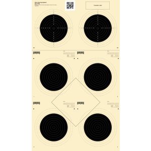 50m Rifle 6 Bull Target