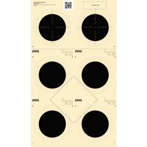 50m Rifle 6 Bull Target