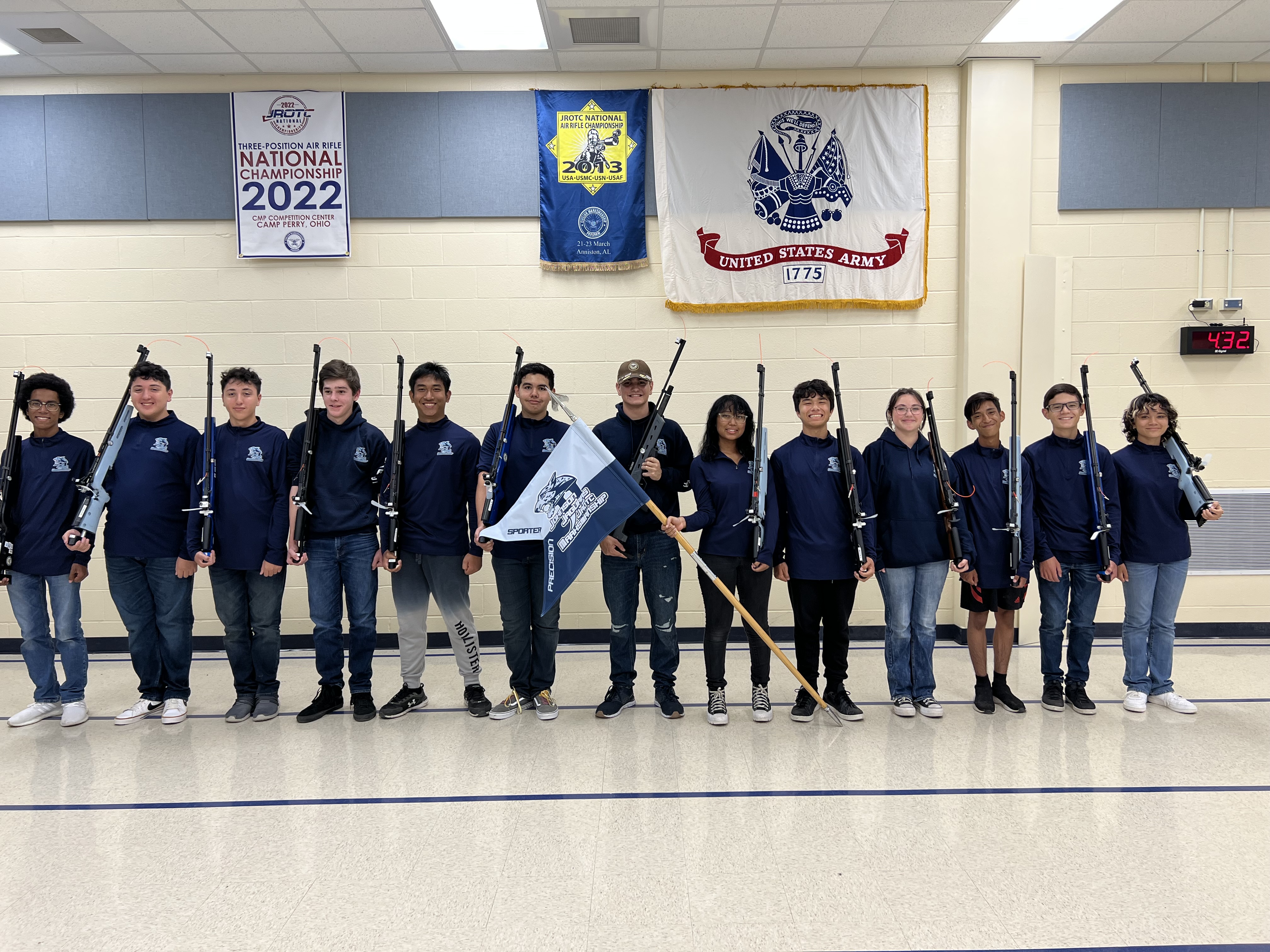 C. T. Johnson AJROTC Wins the New Shooter League